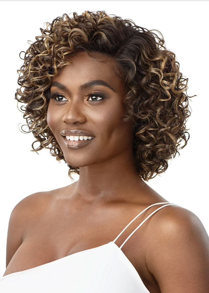 Every24 Everywear Lace Front Curly Wig Outre UK - Side