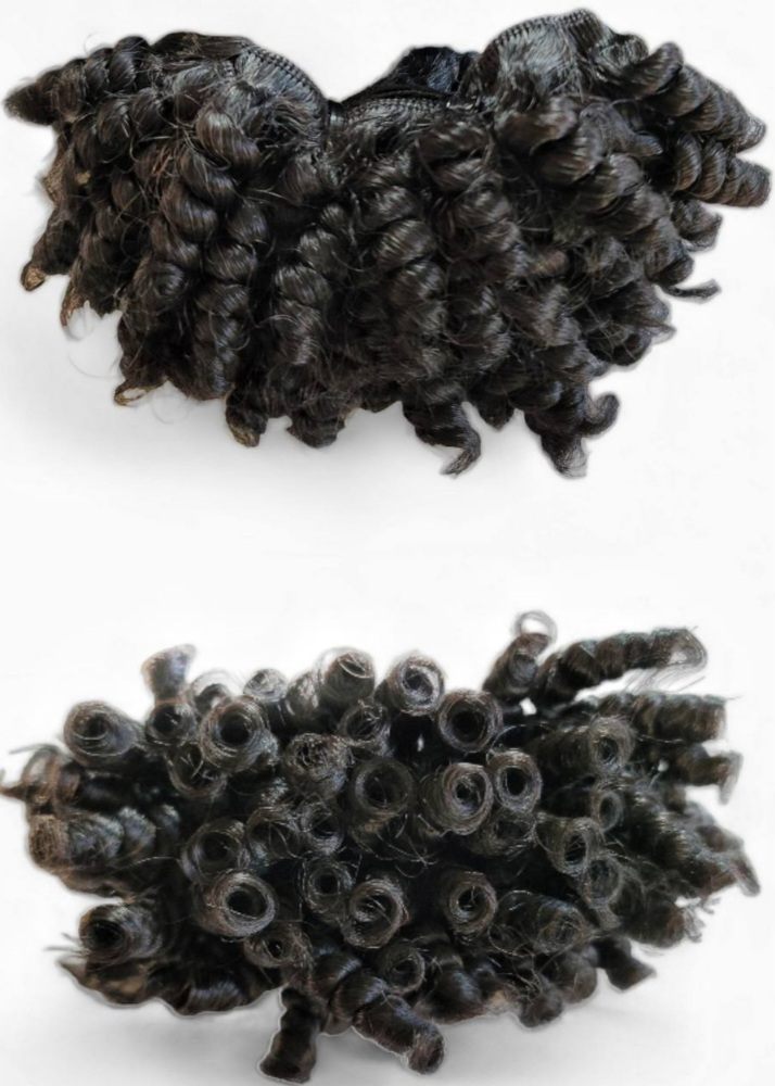 Afroliscious 2" Coily Human Hair Weave