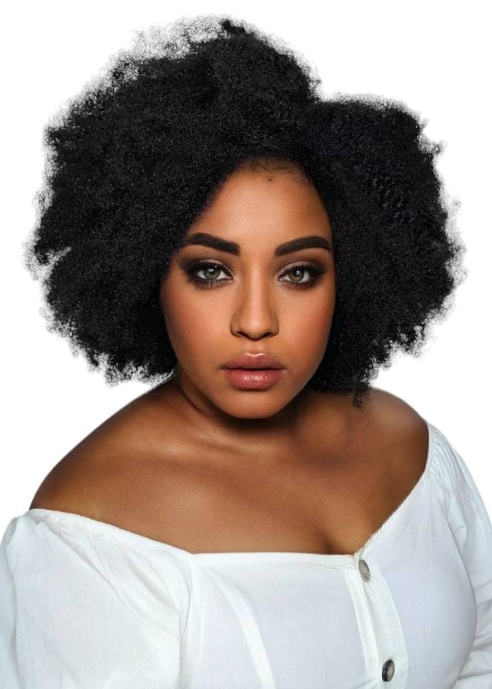 Most Natural Human Hair Afro Wig