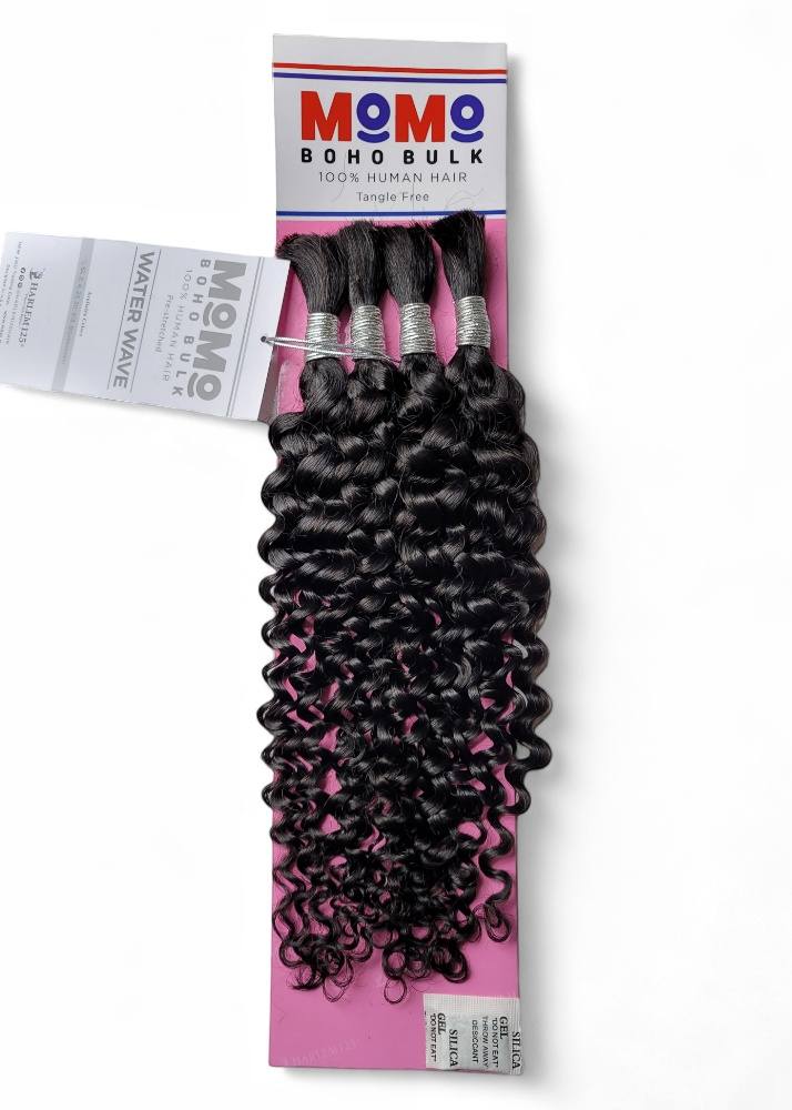 Momo Boho Bulk - Water Wave 18" 100% Human Hair