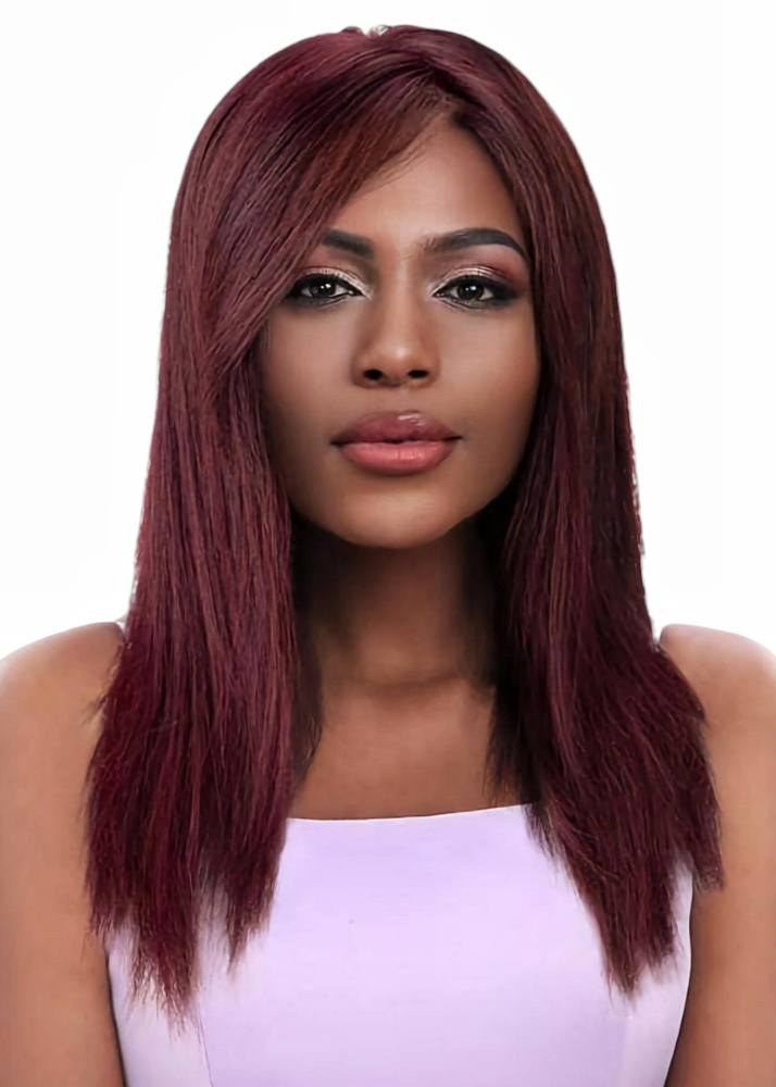 High quality affordable human hair wig with fringe