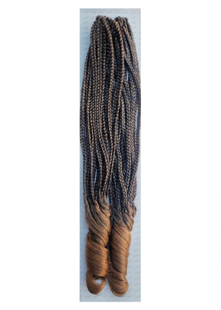 Pre-looped Crochet French curls