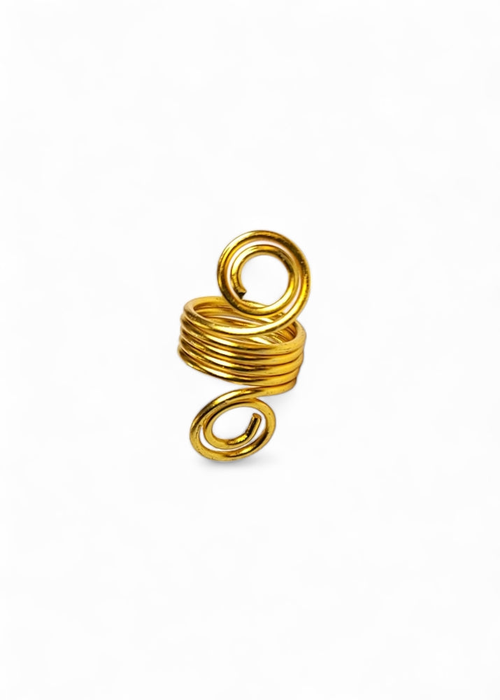 Gold s Curl braid cuff