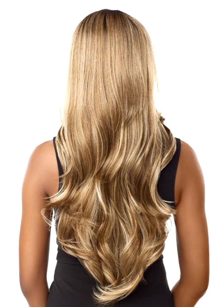 Vice 14 HD Lace Front Long Wavy Wig Sensationnel UK - Back