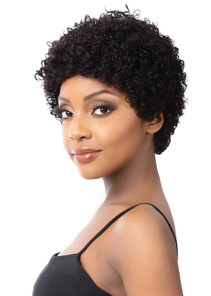 HH DAVIA It's A Wig Human Hair Afro Wig