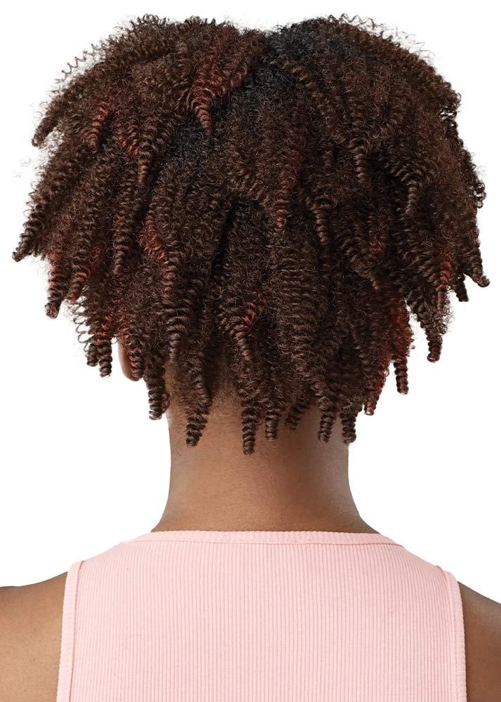 Kinky coil afro hair ponytail