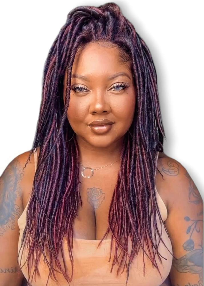 manu mendes lace dreadlocks wig
