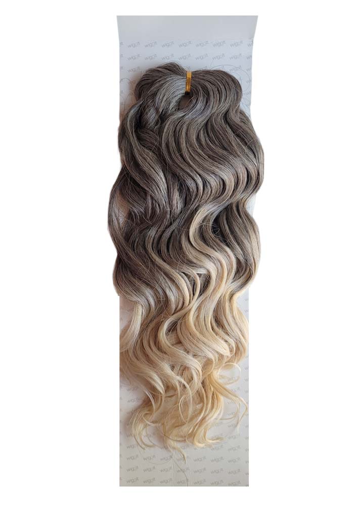 Blonde crochet hair Afroloki