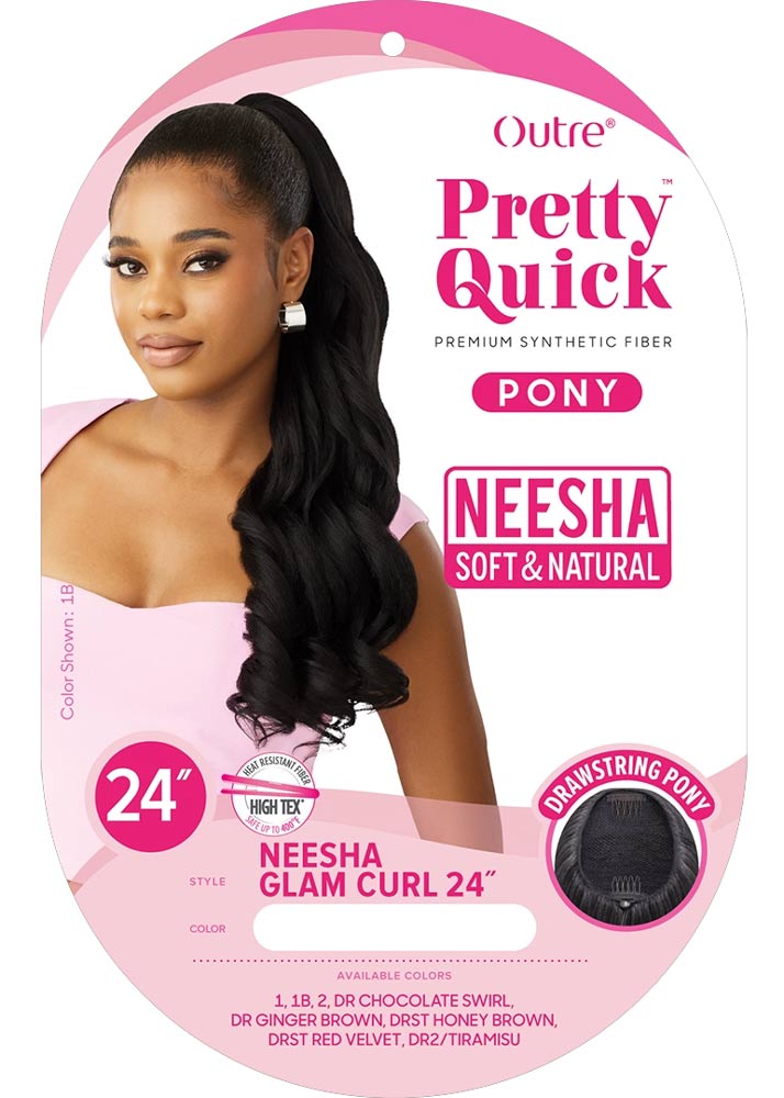 Neesha Glam Curl Pony 24"