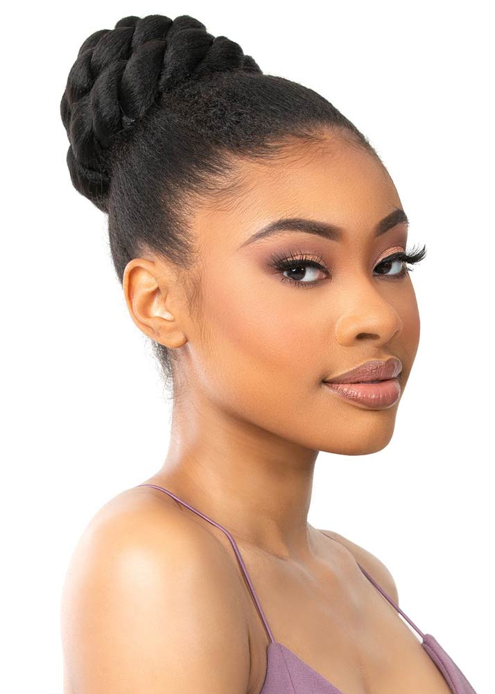 Twisted updo