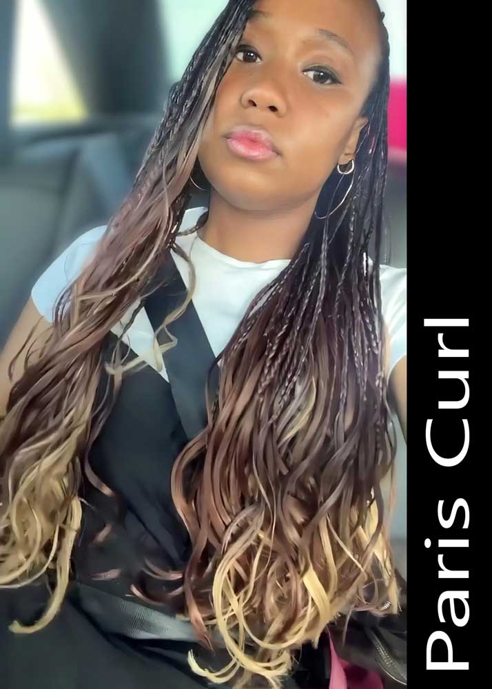 Paris Curl 24" Silky Satin Braiding Hair