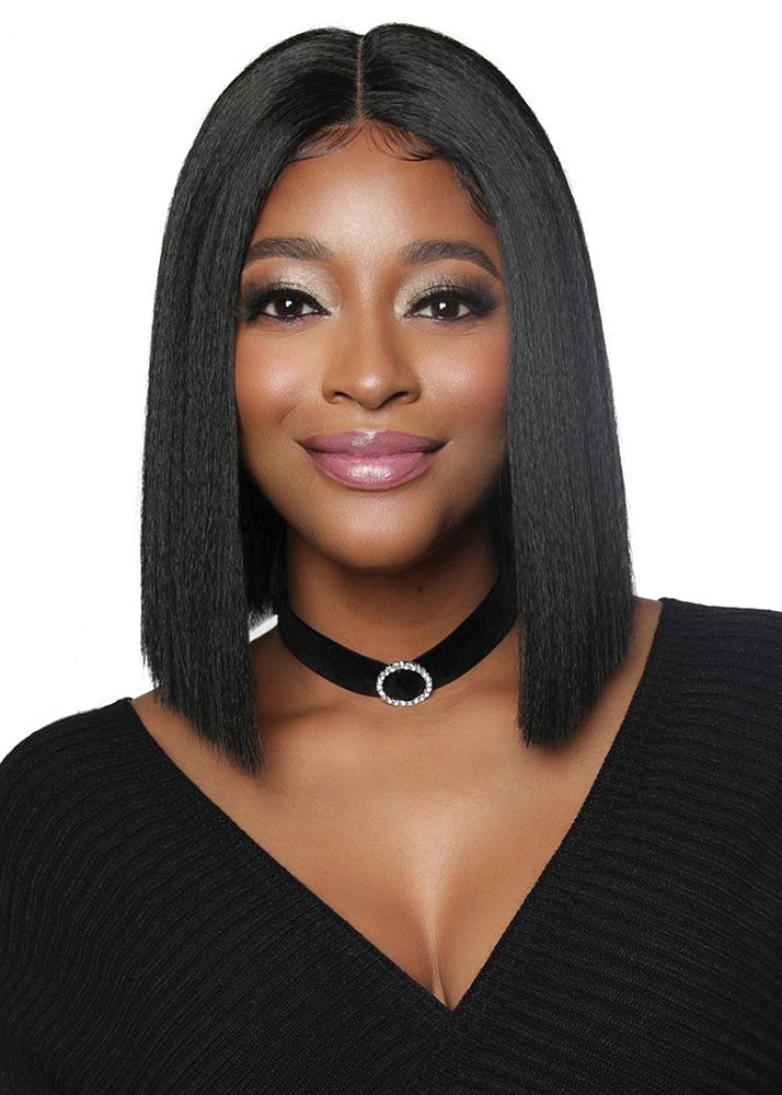 RCHD281 Blunt Cut Bob Red Carpet Lace Front and Part Bob Wig Mane Concept UK