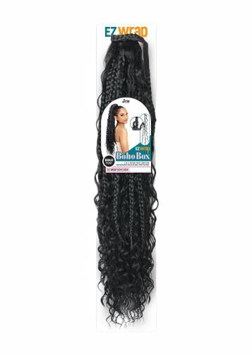 EZ Wrap Boho Box Braid Clip-in Ponytail