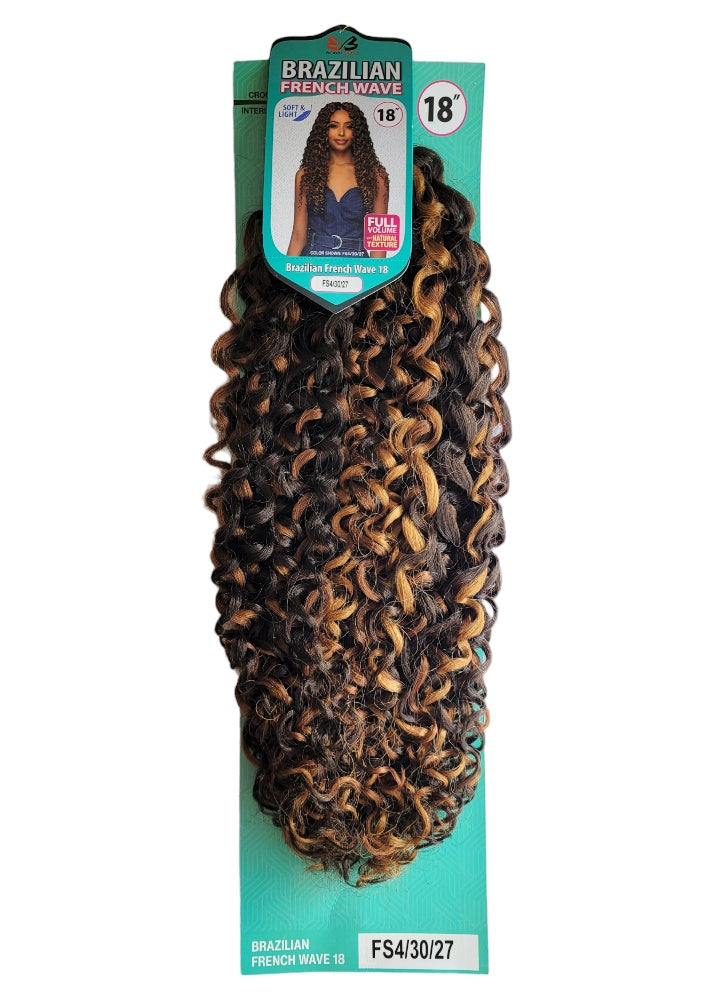 Brazilian French Wave 18"