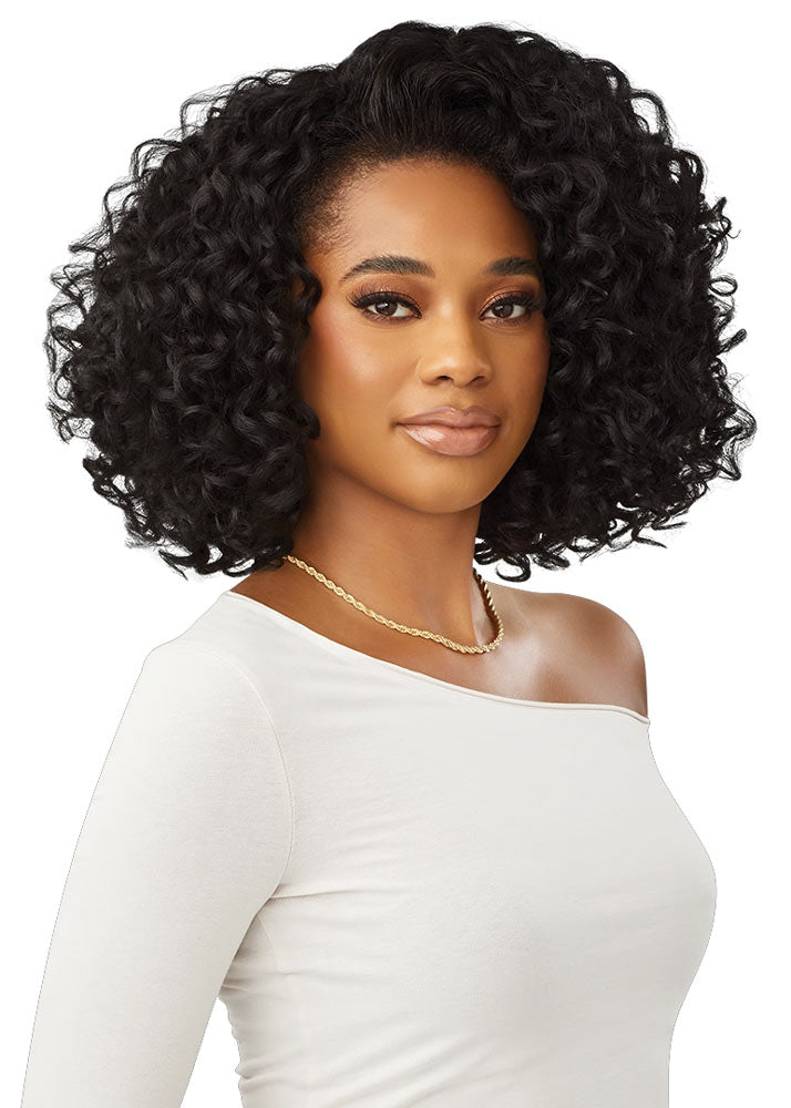 Curly short afro half wig Robbie outre