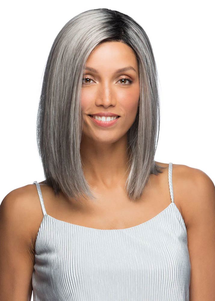 Sutton Grey and Black Wig for Hair loss Estetica Design