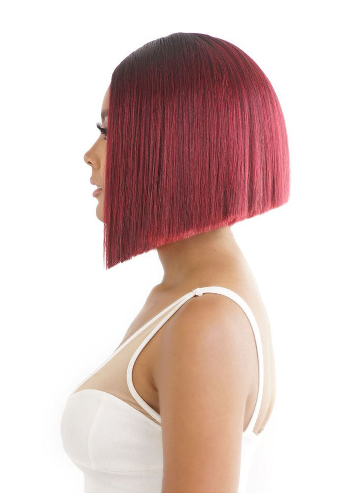 BS282 Human Hair Swiss Lace Wig Scarlet Mane Concept UK