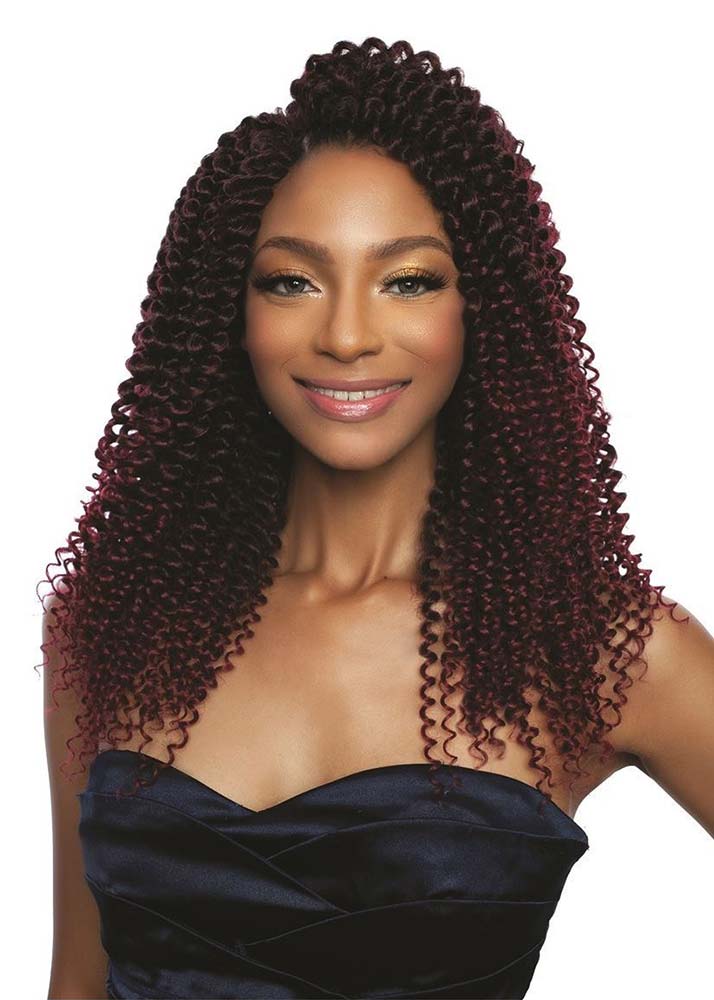 CB3P15 3X Passion Water Wave 14 Afri-naptural Crochet Braids Mane Concepts UK