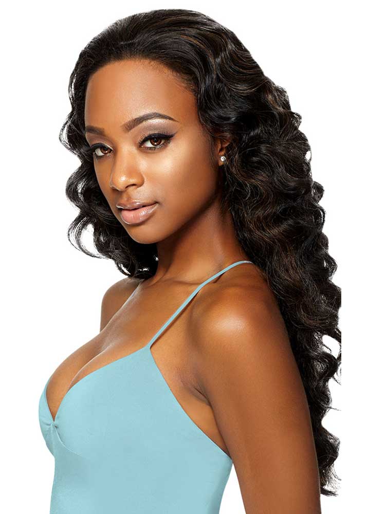 Ashani Quick Weave Half Wig Outre UK - Left