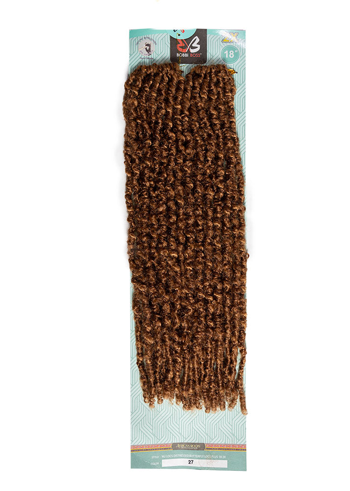 2X Distressed Butterfly Locs 18