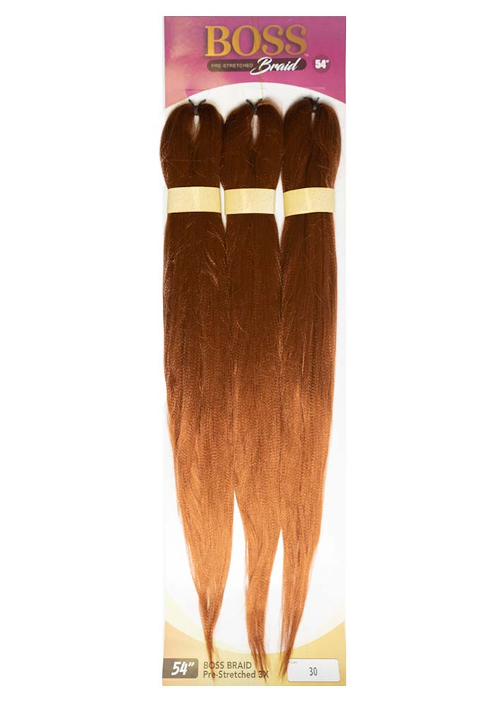 Boss  Braid HB001 Pre-Stretched Braiding Hair 54 3X