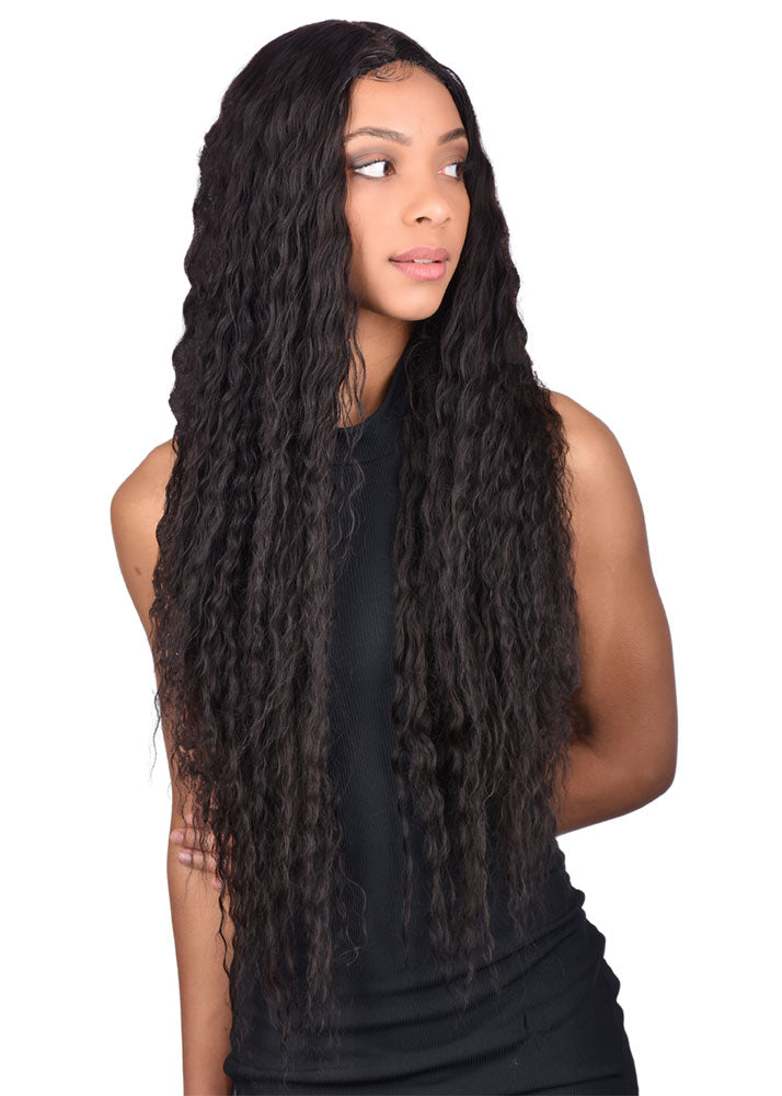 Brisa Spotlight Human Hair Blend Lace Wig Sleek UK