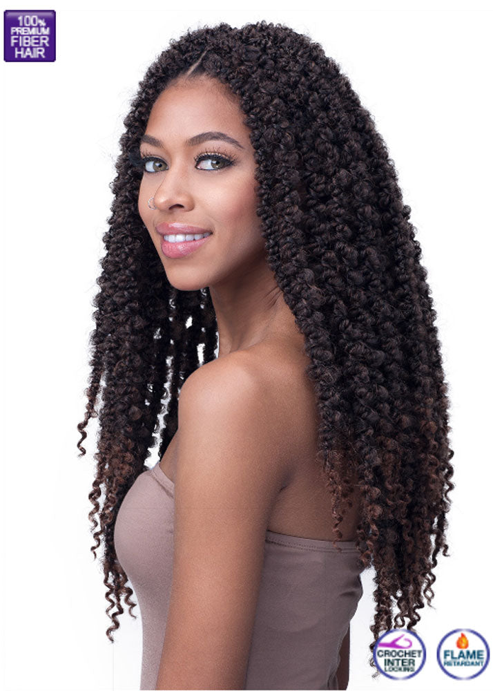 Calif. Butterfly Locs Soft Tips 18 2X Crochet Braids Bobbi Boss UK - Side