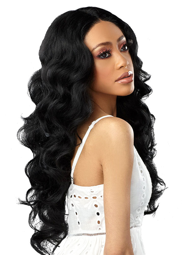 Dashly Lace Unit 21 Lace Front Wig Sensationnel UK - Side