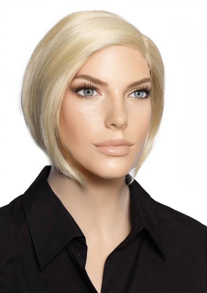 Blonde synthetic hair bob wig