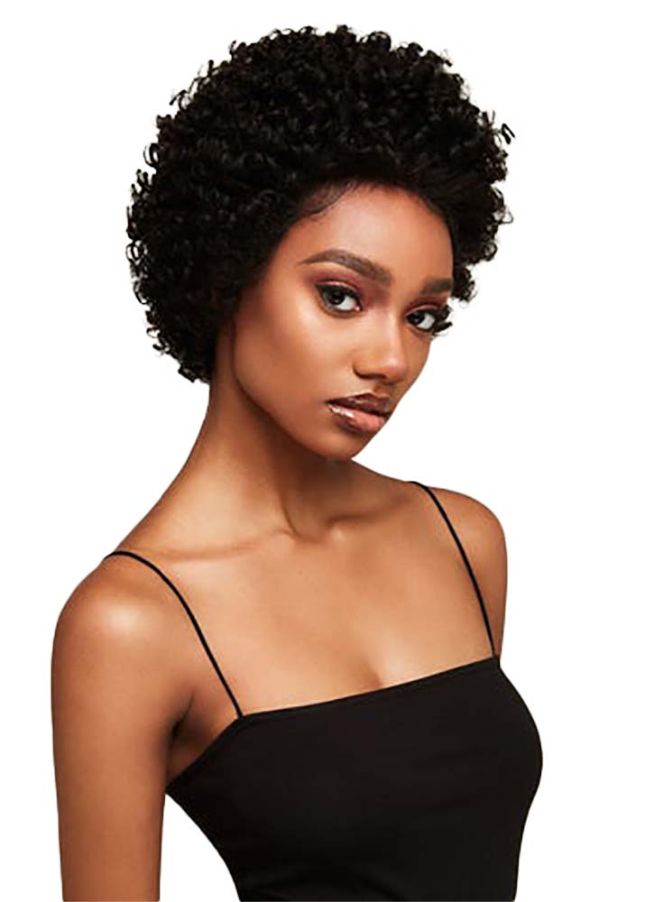 Jumbo Coiled Pixie Afro Lace Wig Feme Collection UK