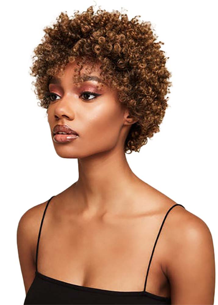Soft Natural Curl Afro Lace Wig Feme Collection T1B/27