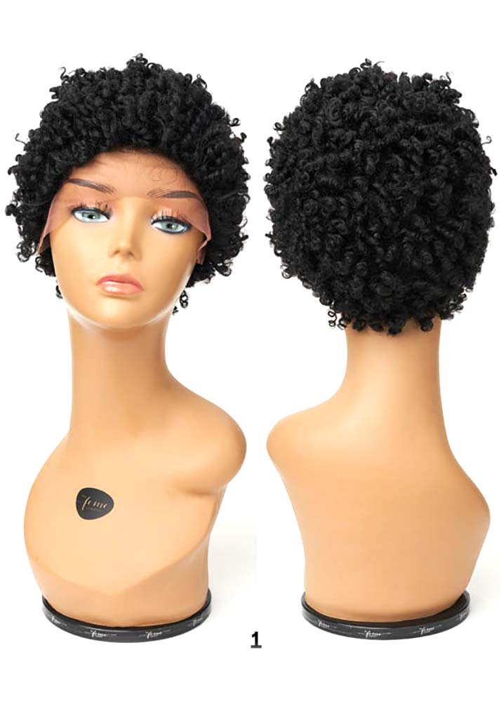 Super Coiled Pixie Afro Lace Wig Feme Collection UK