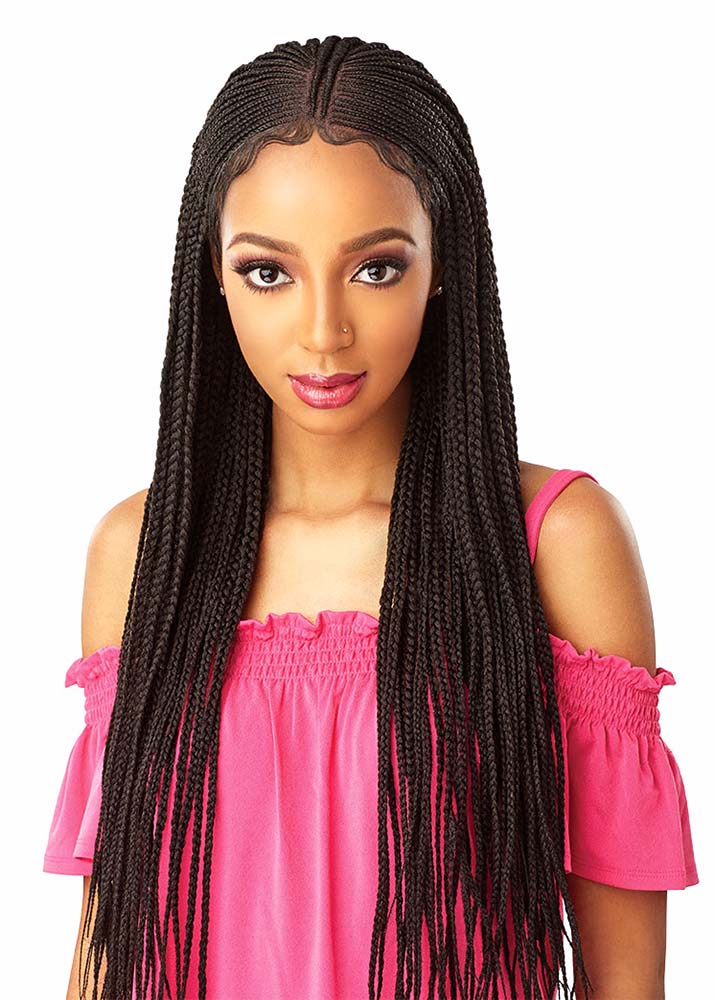 Fulani Cornrow | Sensationnel | Front