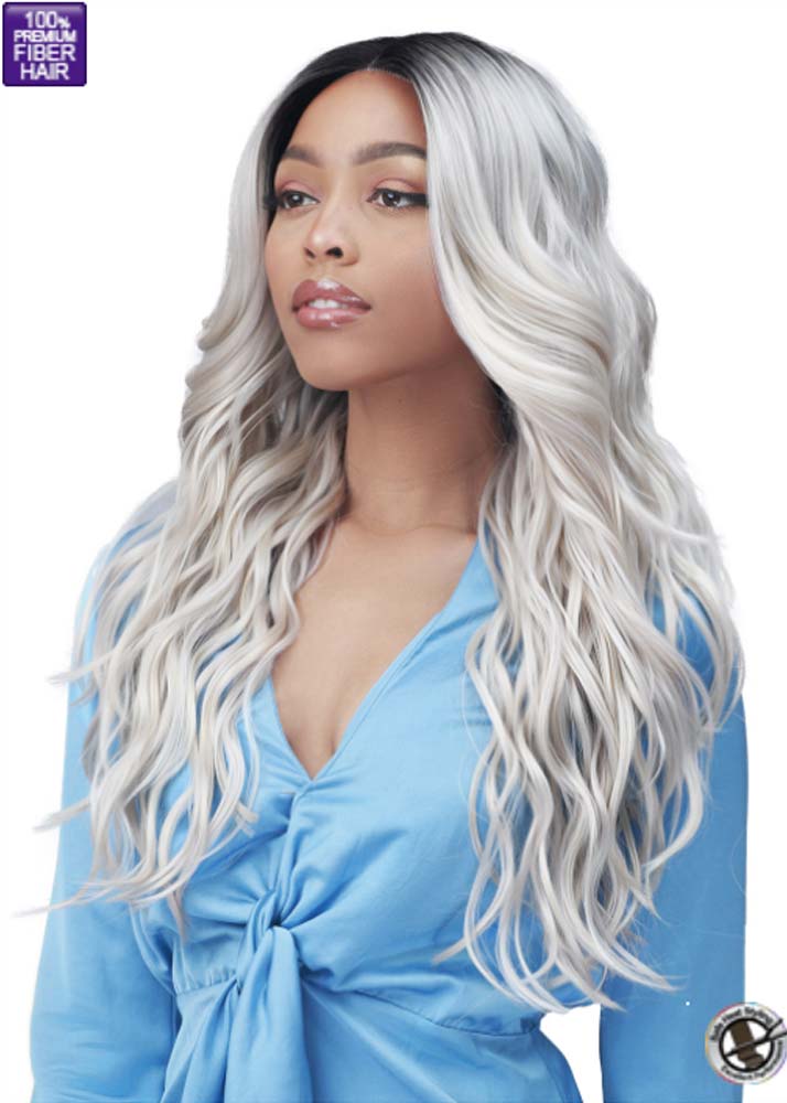 MLF379 Gardenia HD Lace Front Wig Bobbi Boss UK - Side