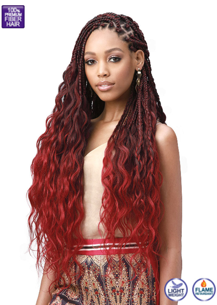HB010 BOSS BRAID PF BODY WAVE 28 3X BOBBI BOSS UK - Side View