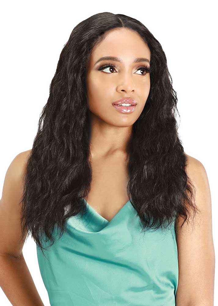 HRH-ONLY WW Lace Ocean Brazilian Human Hair Lace Front and Part Wig