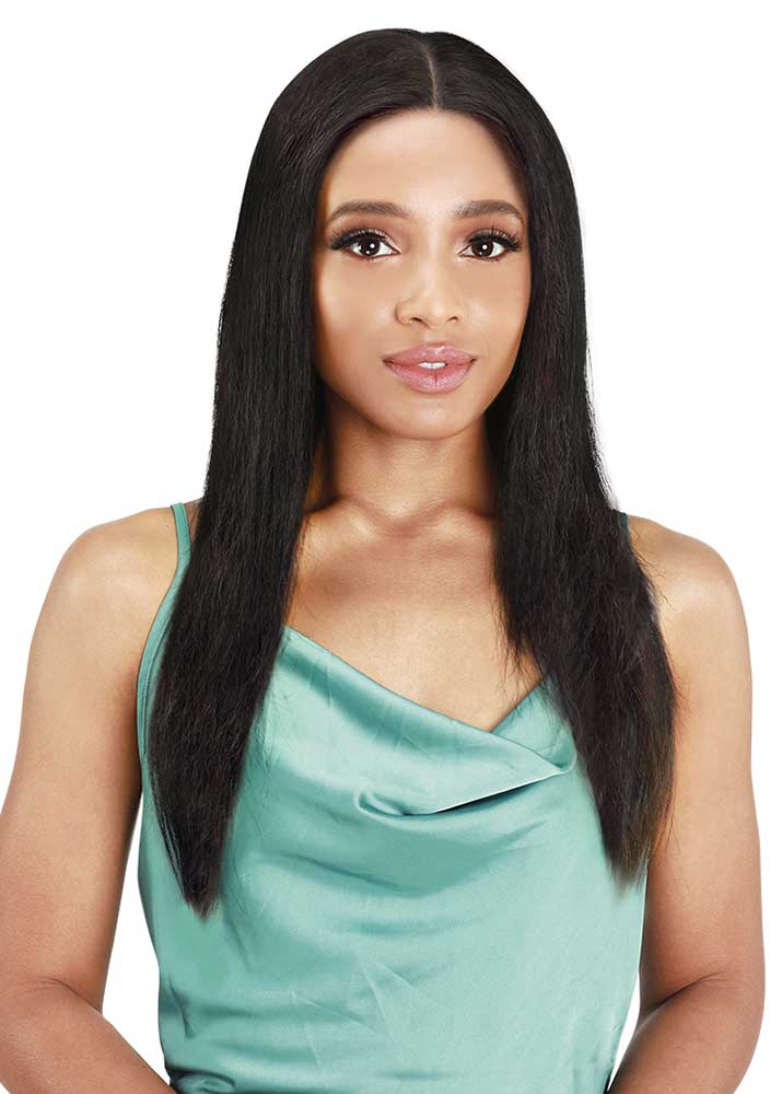 HRH-ONLY WW Lace Ocean Brazilian Human Hair Lace Front and Part Wig - straight