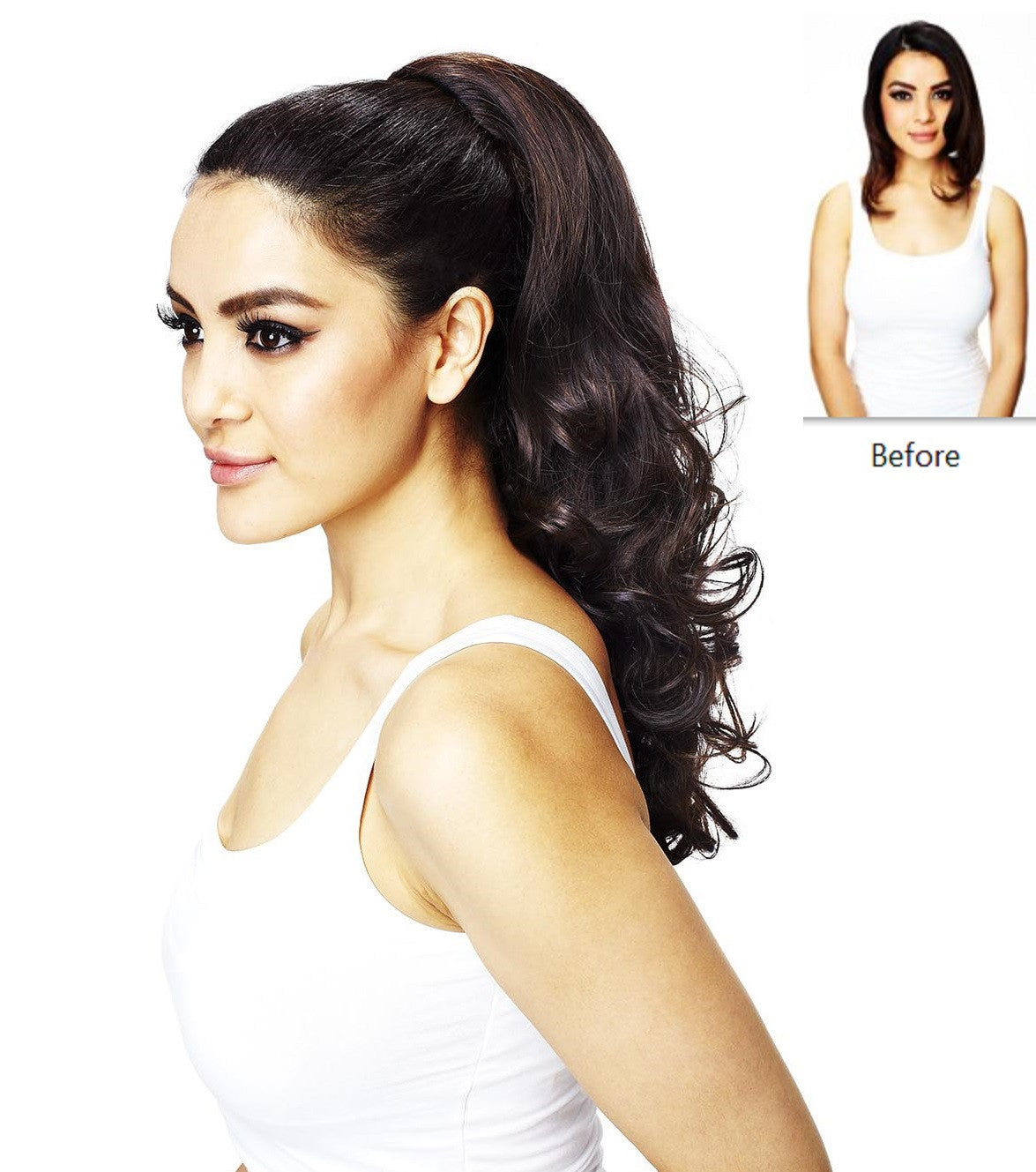 Lily Clip-in Ponytail Hair Couture Brown