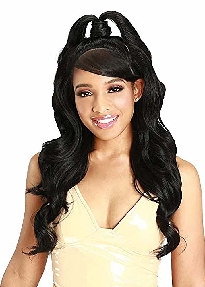 Jace Lace Front Prestyled Half Up Do Zury Hollywood UK - Front