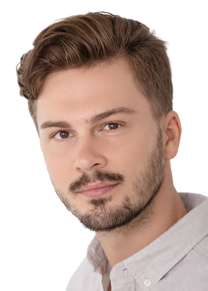Jet PermaFit Synthetic Full Lace Wig for Men Ellen Wille UK