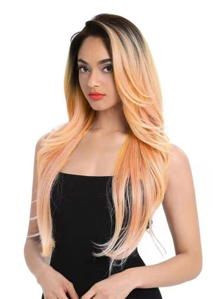Lizzie Spotlight 101 Synthetic Lace Front and Part Long Wig Sleek UK