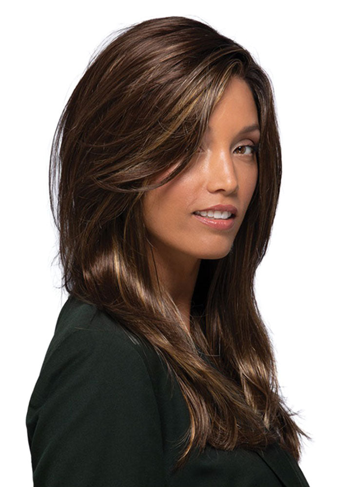 Locklan Hand Tied Monofilament Lace Front Wig Estetica Designs - Side