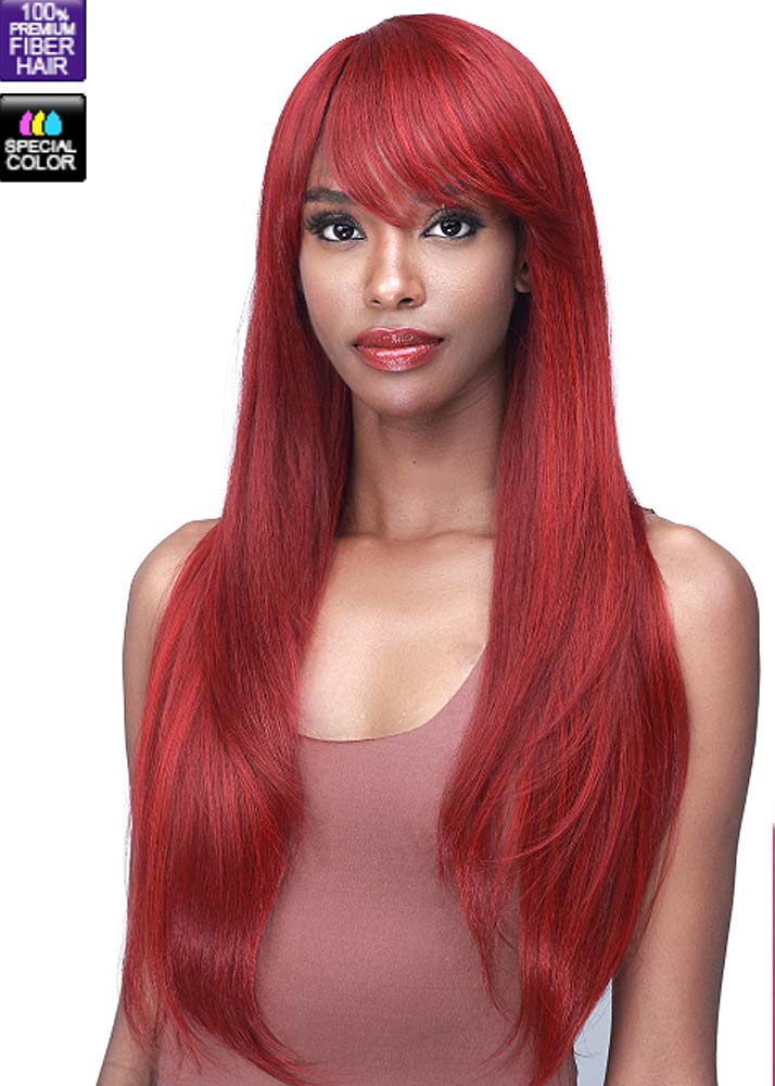 M1031 Juanita Synthetic Soft Blowout Wig Bobbi Boss UK - RED