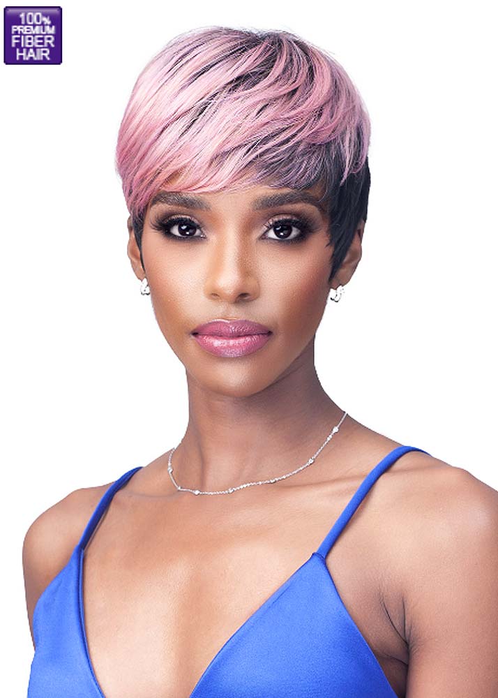 M1051 Tisha Premium Synthetic Pixie Wig Bobbi Boss UK - Front