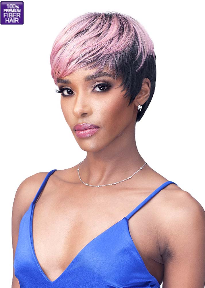 M1051 Tisha Premium Synthetic Pixie Wig Bobbi Boss UK - Side