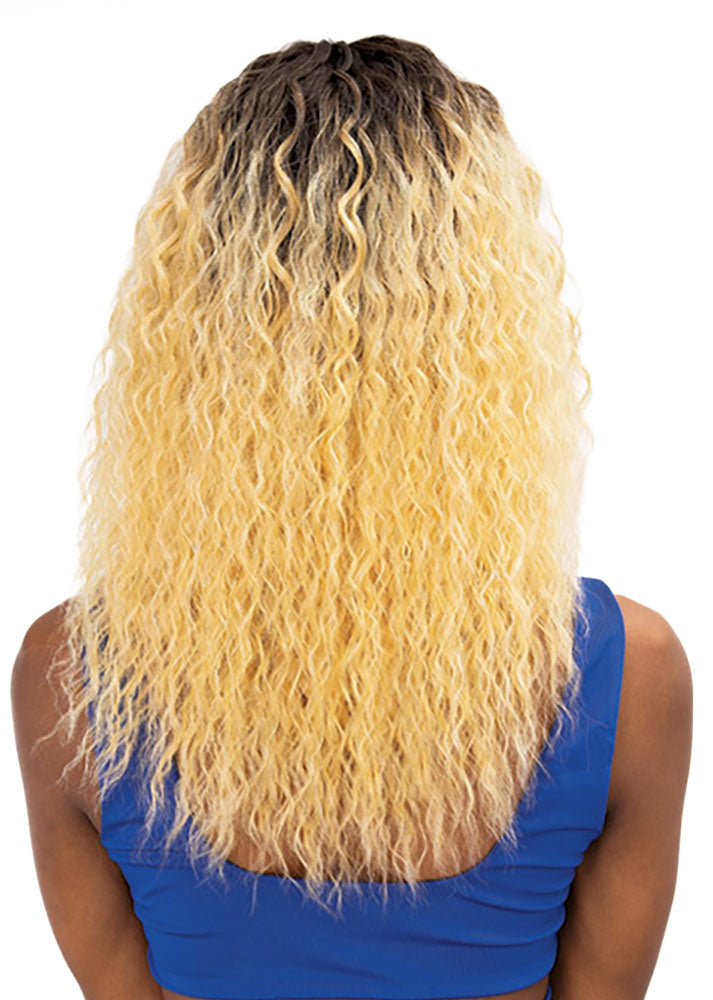 Ciara Melt Extended Part HD Lace Wig Janet Collection UK - Back View