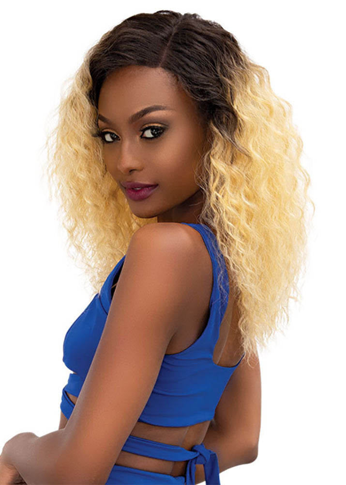 Ciara Melt Extended Part HD Lace Wig Janet Collection UK - Over the shoulder