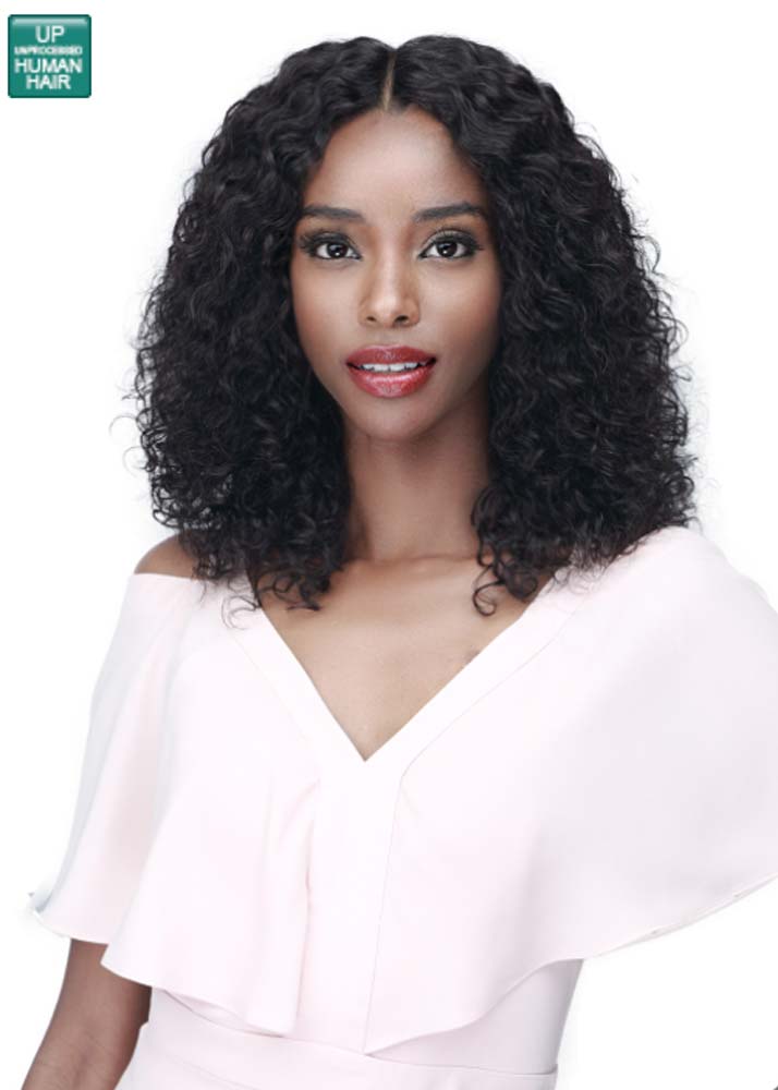 MHLF503 Jheri Curl 16 Human Hair Wig