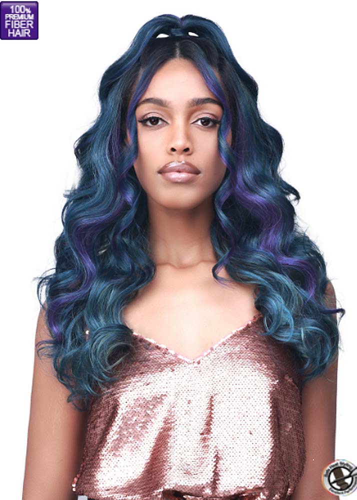 MLF418 Eleanor Updo Revolution Synthetic Lace Front Wig Bobbi Boss UK