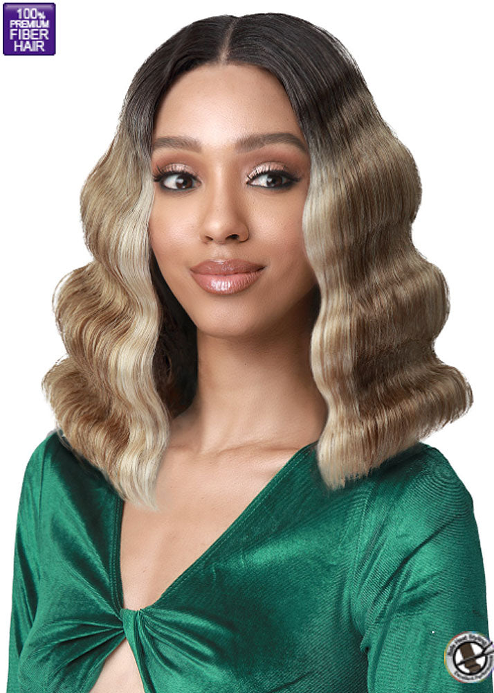 MLF430 Faith 5" lace part medifresh wavy wig Bobbi Boss UK